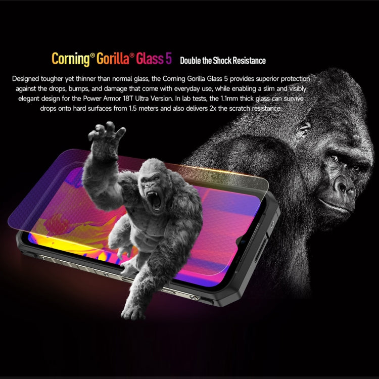 Ulefone Power Armor 18T Ultra Version 5G Thermal Imaging Rugged Phone, 12GB+512GB, Side Fingerprint, 6.58 inch Android 13 MediaTek Dimensity 7050 Octa Core up to 2.6GHz, Network: 5G, NFC, OTG(Black) - free shipping - PMC Jewellery - Order now!