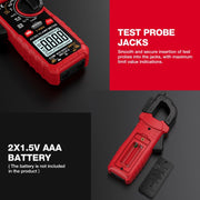 HABOTEST HT207D Multifunctional Digital Clamp Multimeter