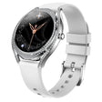 V66 1.28inch BT5.0 Smart Watch Support Heart Rate/ Sleep Detection, Style:Silicone Strap(Silver) - free shipping - PMC TechLife - Order now!