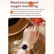 V66 1.28inch BT5.0 Smart Watch Support Heart Rate/ Sleep Detection, Style:Silicone Strap(Silver)