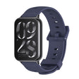 For Xiaomi Mi Band 8 Pro Mijobs Honeycomb Texture Silicone Watch Band(Midnight Blue Black) - Watch Bands by MIJOBS | Online Shopping South Africa | PMC TechLife