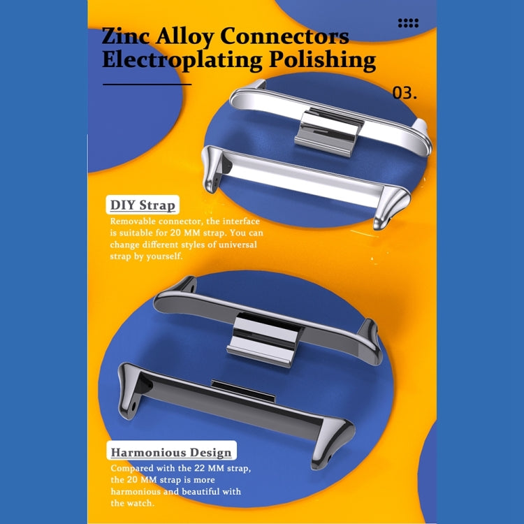 For Xiaomi Smart Band 9 Pro / 8 Pro Mijobs Genuine Leather Slim Watch Band(Orange Silver) - Watch Bands by MIJOBS | Online Shopping South Africa | PMC TechLife | Buy Now Pay Later Mobicred