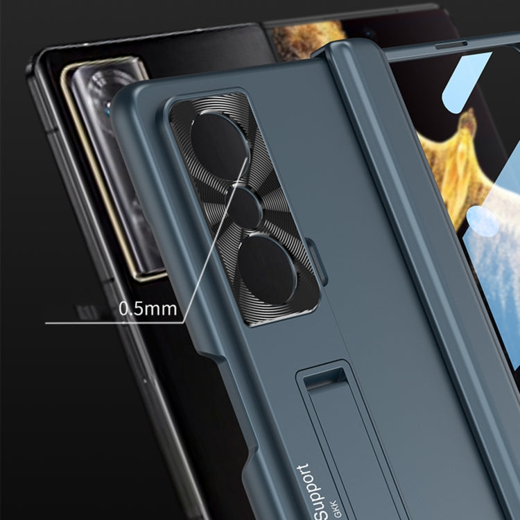 For Honor Magic VS GKK Integrated Magnetic Folding Hinge All-inclusive Phone Case(Green)