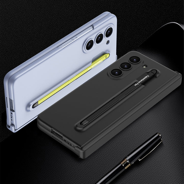 For Samsung Galaxy Z Fold5 5G GKK Magnetic Integrated Phone Case with Pen Slots, No Include Pen(Silver) - free shipping - PMC TechLife - Order now!