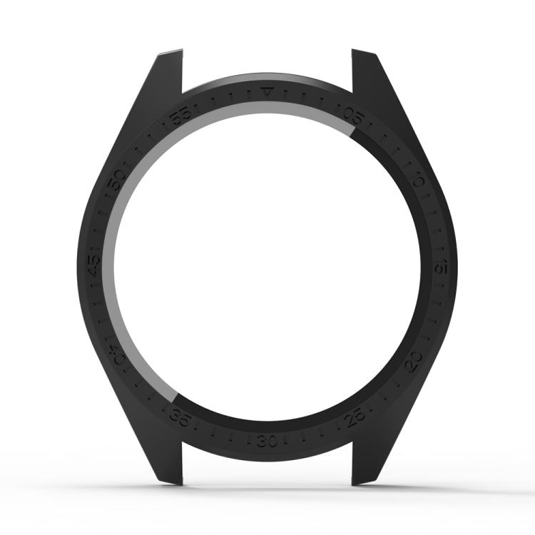 For Aigo GT8 PC + Tempered Film Integrated Watch Protective Case(Black) - Watch Case by PMC TechLife | Online Shopping South Africa | PMC TechLife