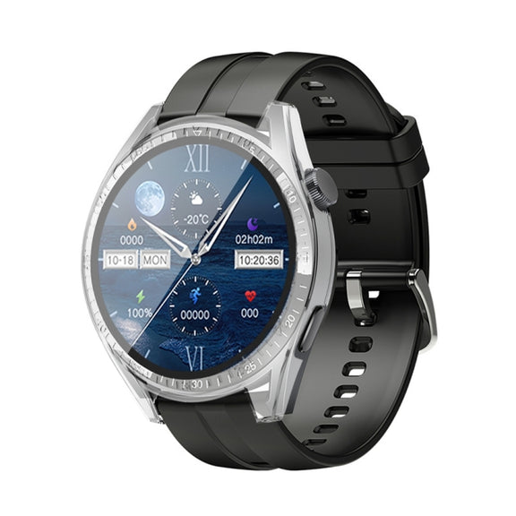For Aigo GT8 PC + Tempered Film Integrated Watch Protective Case(Transparent)
