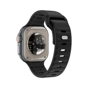 iW9 Ultra 2.04 inch Screen Smart Call Watch, BT Call / Heart Rate / Blood Pressure / Blood Oxygen(Tarnish Black)