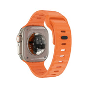 iW9 Ultra 2.04 inch Screen Smart Call Watch, BT Call / Heart Rate / Blood Pressure / Blood Oxygen(Orange Gold)