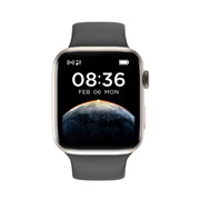 Q9 Smart Bracelet, 2.01 inch Water-resistant Smart Watch, BT Call / Heart Rate / Blood Pressure / Blood Oxygen(Black Gold)