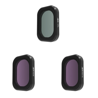 For DJI OSMO Pocket 3 JSR CB Series Camera Lens Filter, Filter:3 in 1 CPL ND8/16 - free shipping - PMC Jewellery - Order now!