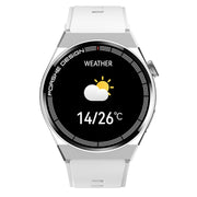 TM06 Smart Bracelet, 1.28 inch IP67 Water-resistant Smart Watch, Bluetooth Call / Heart Rate / Blood Pressure / Blood Oxygen(White)