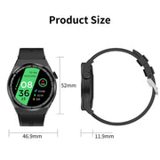 TM06 Smart Bracelet, 1.28 inch IP67 Water-resistant Smart Watch, Bluetooth Call / Heart Rate / Blood Pressure / Blood Oxygen(Black)