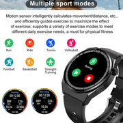TM06 Smart Bracelet, 1.28 inch IP67 Water-resistant Smart Watch, Bluetooth Call / Heart Rate / Blood Pressure / Blood Oxygen(Black)