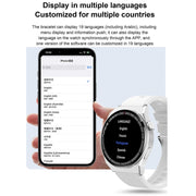 TM06 Smart Bracelet, 1.28 inch IP67 Water-resistant Smart Watch, Bluetooth Call / Heart Rate / Blood Pressure / Blood Oxygen(Black)