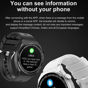 TM06 Smart Bracelet, 1.28 inch IP67 Water-resistant Smart Watch, Bluetooth Call / Heart Rate / Blood Pressure / Blood Oxygen(Black)