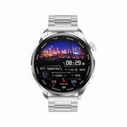 TM05 Pro Smart Bracelet, 1.46 inch Steel Band IP67 Water-resistant Smart Watch, Bluetooth Call / Heart Rate / Blood Pressure / Blood Oxygen(Silver)