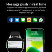 TM05 Pro Smart Bracelet, 1.46 inch Steel Band IP67 Water-resistant Smart Watch, Bluetooth Call / Heart Rate / Blood Pressure / Blood Oxygen(Silver)