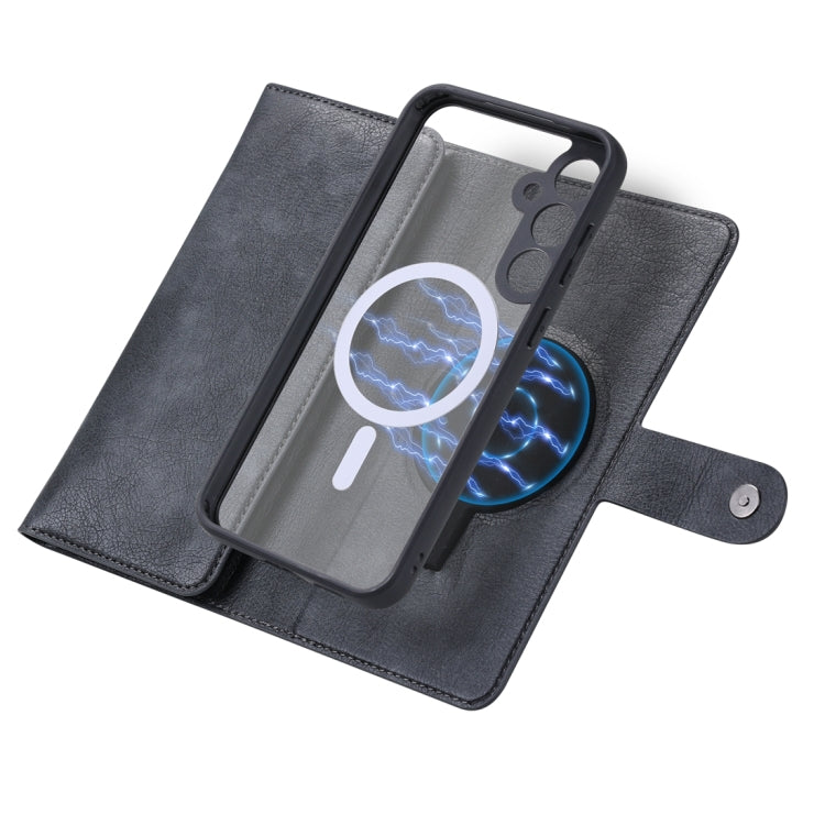 For Samsung Galaxy S23 FE 5G ViLi GV Series MagSafe Magnetic Zipper Leather Phone Case(Black) - Galaxy S23 FE 5G Cases by ViLi | Online Shopping South Africa | PMC TechLife | Buy Now Pay Later Mobicred
