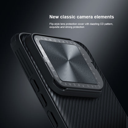 For Xiaomi 14 Pro NILLKIN Black Mirror Prop CD Texture Mirror Phone Case(Blue) - free shipping - PMC Jewellery - Order now!