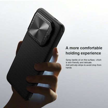For Xiaomi 14 Pro NILLKIN Black Mirror Prop CD Texture Mirror Phone Case(Blue) - free shipping - PMC Jewellery - Order now!