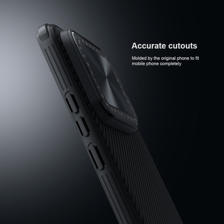 For Xiaomi 14 Pro NILLKIN Black Mirror Prop CD Texture Mirror Phone Case(Blue) - free shipping - PMC Jewellery - Order now!