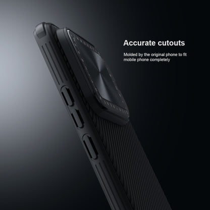 For Xiaomi 14 Pro NILLKIN Black Mirror Prop CD Texture Mirror Phone Case(Blue) - free shipping - PMC Jewellery - Order now!