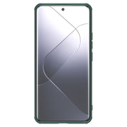 For Xiaomi 14 Pro NILLKIN Black Mirror Prop CD Texture Mirror MagSafe Magnetic Phone Case(Green)