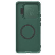 For Xiaomi 14 Pro NILLKIN Black Mirror Prop CD Texture Mirror MagSafe Magnetic Phone Case(Green)