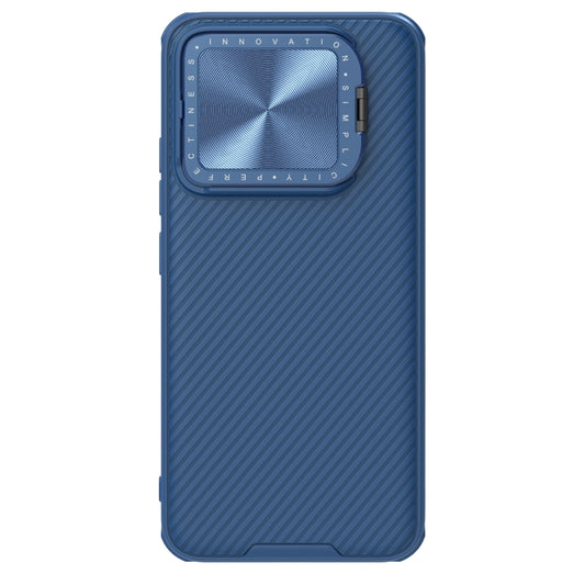 For Xiaomi 14 Pro NILLKIN Black Mirror Prop CD Texture Mirror MagSafe Magnetic Phone Case(Blue) - 14 Pro Cases by NILLKIN | Online Shopping South Africa | PMC Jewellery | Buy Now Pay Later Mobicred
