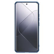 For Xiaomi 14 Pro NILLKIN Black Mirror Prop CD Texture Mirror MagSafe Magnetic Phone Case(Blue)