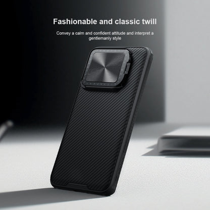 For Xiaomi 14 Pro NILLKIN Black Mirror Prop CD Texture Mirror MagSafe Magnetic Phone Case(Blue) - 14 Pro Cases by NILLKIN | Online Shopping South Africa | PMC Jewellery | Buy Now Pay Later Mobicred