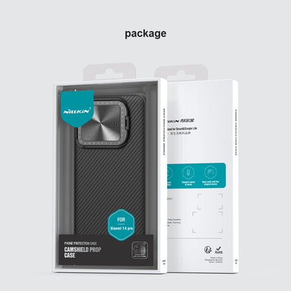 For Xiaomi 14 Pro NILLKIN Black Mirror Prop CD Texture Mirror MagSafe Magnetic Phone Case(Blue) - 14 Pro Cases by NILLKIN | Online Shopping South Africa | PMC Jewellery | Buy Now Pay Later Mobicred