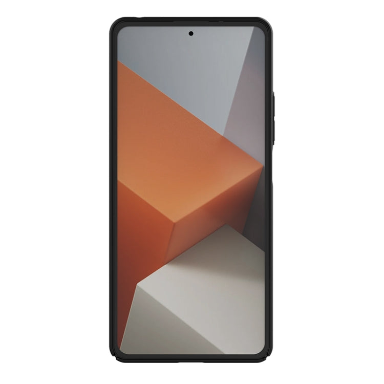 For Xiaomi Redmi Note 13 5G NILLKIN Black Mirror Series Camshield PC Phone Case(Black) - Xiaomi Cases by NILLKIN | Online Shopping South Africa | PMC TechLife | Buy Now Pay Later Mobicred