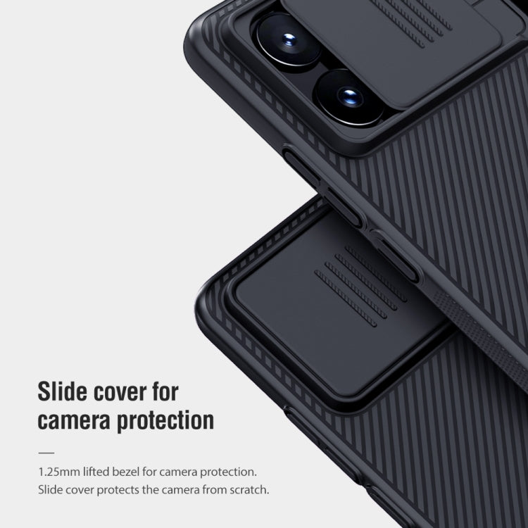 For Xiaomi Redmi K70E / Poco X6 Pro 5G NILLKIN Black Mirror Series Camshield PC Phone Case(Black) - free shipping - PMC TechLife - Order now!