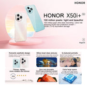 Honor X50i+, 12GB+256GB,  6.7 inch MagicOS 7.2 Dimensity 6080 Octa Core up to 2.4GHz, Network: 5G, OTG, Not Support Google Play(Blue)