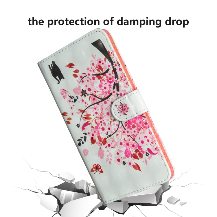 For Samsung Galaxy A81 / Note 10 Lite 3D Painting Pattern Horizontal Flip TPU + PU Leather Case with Holder & Card Slots & Wallet(Cat Under The Tree) - free shipping - PMC TechLife - Order now!