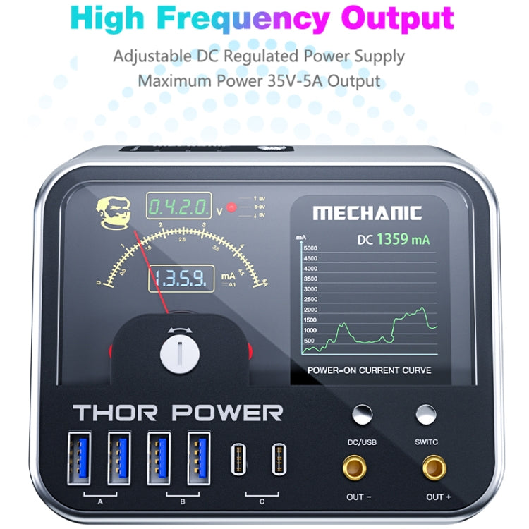 Mechanic Thor Power Intelligent DC Regulated Diagnostic Supply Power with Expansion Interface, Plug:US - free shipping - PMC TechLife - Order now!