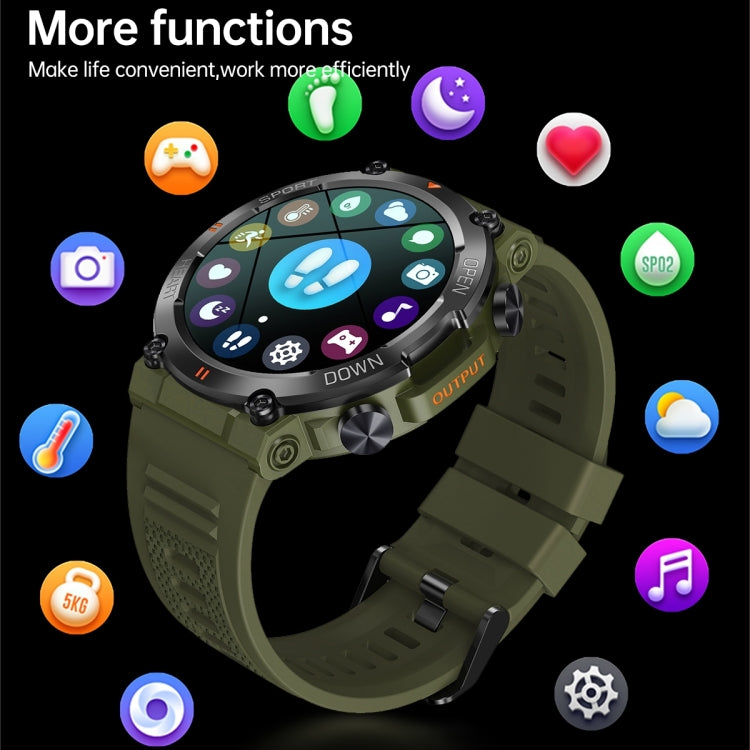 K56 Pro 1.39 inch Smart Steel Strap Wristband Support Heart Rate Monitoring / Blood Pressure Monitoring(Black Three Strains) - Smart Wristbands by PMC Jewellery | Online Shopping South Africa | PMC Jewellery | Buy Now Pay Later Mobicred