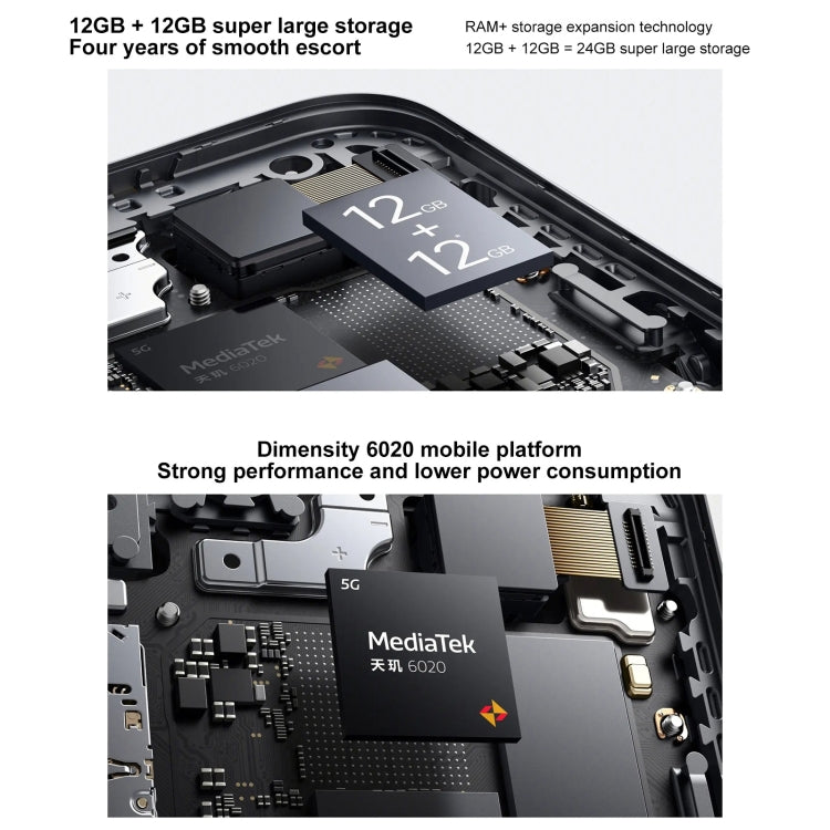 OPPO A2, 12GB+512GB, Side Fingerprint,  6.72 inch ColorOS 13.1 Dimensity 6020 Octa Core up to 2.2GHz, OTG, Network: 5G(Violet Purple) - free shipping - PMC TechLife - Order now!