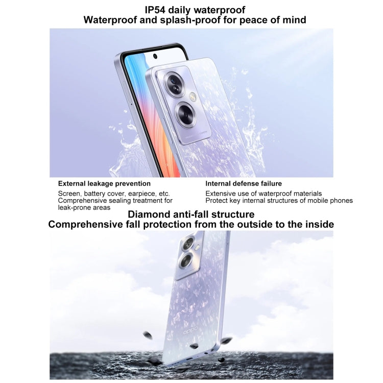 OPPO A2, 12GB+256GB, Side Fingerprint,  6.72 inch ColorOS 13.1 Dimensity 6020 Octa Core up to 2.2GHz, OTG, Network: 5G(Glowing Green) - free shipping - PMC TechLife - Order now!