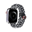 For Apple Watch 6 40mm Beaded Dual Row Pearl Bracelet Watch Band(Black) - free shipping - PMC TechLife - Order now!