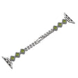 For Apple Watch Series 9 41mm Diamond Four-leaf Clover Metal Chain Watch Band(Starlight) - free shipping - PMC TechLife - Order now!