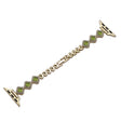 For Apple Watch SE 40mm Diamond Four-leaf Clover Metal Chain Watch Band(Gold) - free shipping - PMC TechLife - Order now!