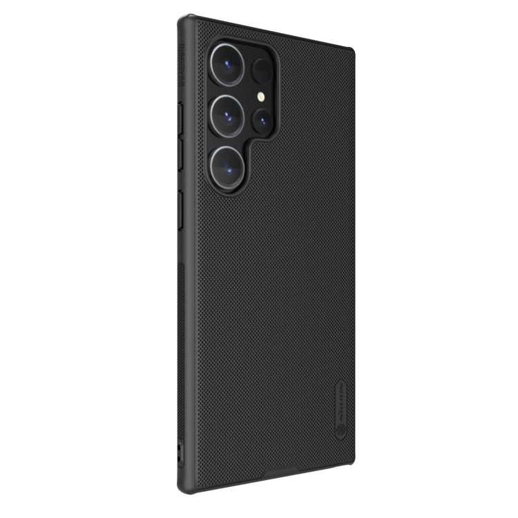 For Samsung Galaxy S24 Ultra 5G NILLKIN Frosted Shield Pro Magnetic Magsafe Phone Case(Black) - Galaxy S24 Ultra 5G Cases by NILLKIN | Online Shopping South Africa | PMC TechLife | Buy Now Pay Later Mobicred