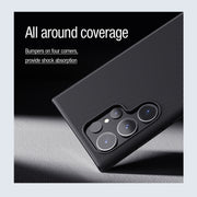 For Samsung Galaxy S24 Ultra 5G NILLKIN Frosted Shield Pro Magnetic Magsafe Phone Case(Black)