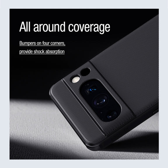 For Google Pixel 8 Pro NILLKIN Frosted Shield Pro Magnetic Magsafe Phone Case(Black)