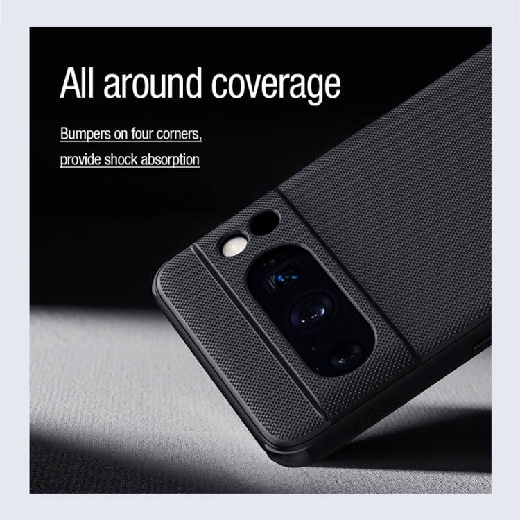 For Google Pixel 8 Pro NILLKIN Frosted Shield Pro Magnetic Magsafe Phone Case(Black)