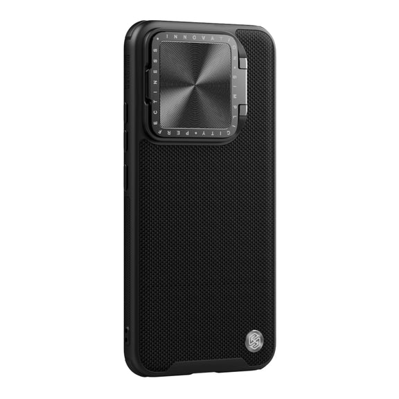 For Xiaomi 14 Pro NILLKIN Textured Prop Lens Protection Holder Nylon Phone Case(Black)
