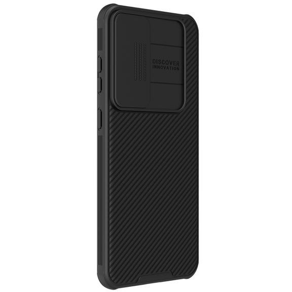 For Samsung Galaxy S24+ 5G NILLKIN Black Mirror Pro Series Camshield PC Phone Case(Black)
