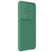 For Samsung Galaxy S24+ 5G NILLKIN Black Mirror Pro Series Camshield PC Phone Case(Green)